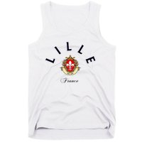 Lille France Souvenir Lille Gift Lille Fan Travel To France Tank Top