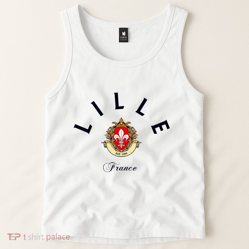 Lille France Souvenir Lille Gift Lille Fan Travel To France Tank Top