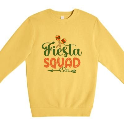 Let's Fiesta Squad Cinco De Mayo 5th May Mexican Premium Crewneck Sweatshirt