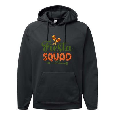 Let's Fiesta Squad Cinco De Mayo 5th May Mexican Performance Fleece Hoodie