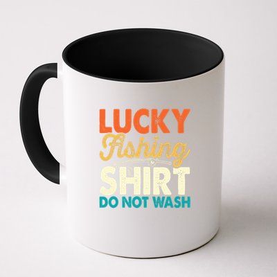 Lucky Fishing Shirt Do Not Wash Mug