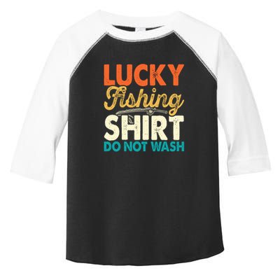 Lucky Fishing Shirt Do Not Wash Toddler Fine Jersey T-Shirt