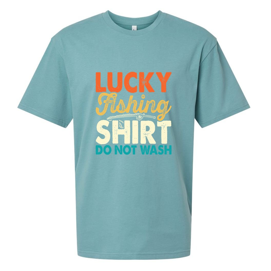 Lucky Fishing Shirt Do Not Wash Sueded Cloud Jersey T-Shirt