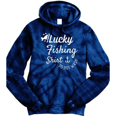 Lucky Fishing Shirt Do Not Wash Tie Dye Hoodie