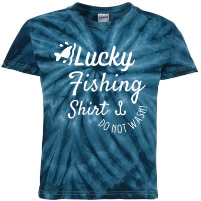 Lucky Fishing Shirt Do Not Wash Kids Tie-Dye T-Shirt