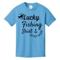 Lucky Fishing Shirt Do Not Wash Kids T-Shirt