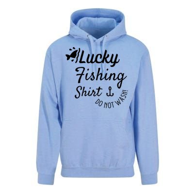 Lucky Fishing Shirt Do Not Wash Unisex Surf Hoodie