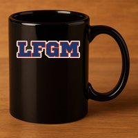 LFGM Fan Shirt 11oz C Handle Ceramic Mug