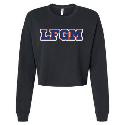 LFGM Fan Shirt Cropped Pullover Crew