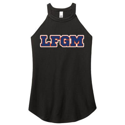 LFGM Fan Shirt Women's Perfect Tri Rocker Tank