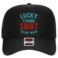 Lucky Fishing Shirt Do Not Wash Funny Fish Trucker Hat