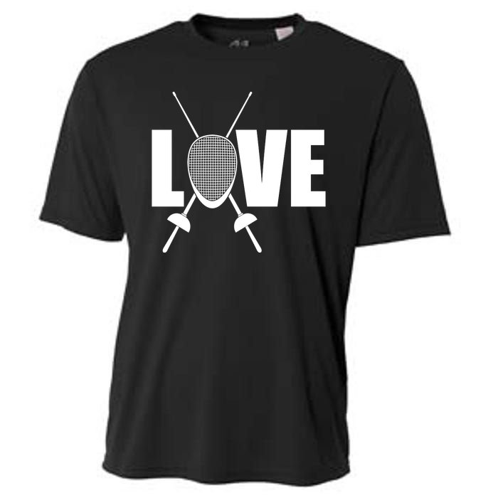 Love Fencing Sport Cooling Performance Crew T-Shirt