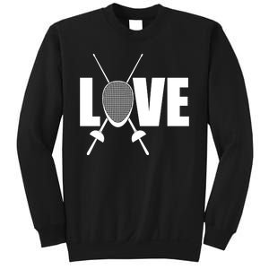 Love Fencing Sport Sweatshirt