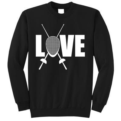 Love Fencing Sport Sweatshirt