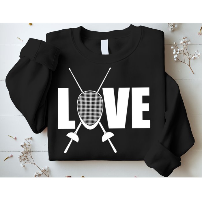 Love Fencing Sport Sweatshirt