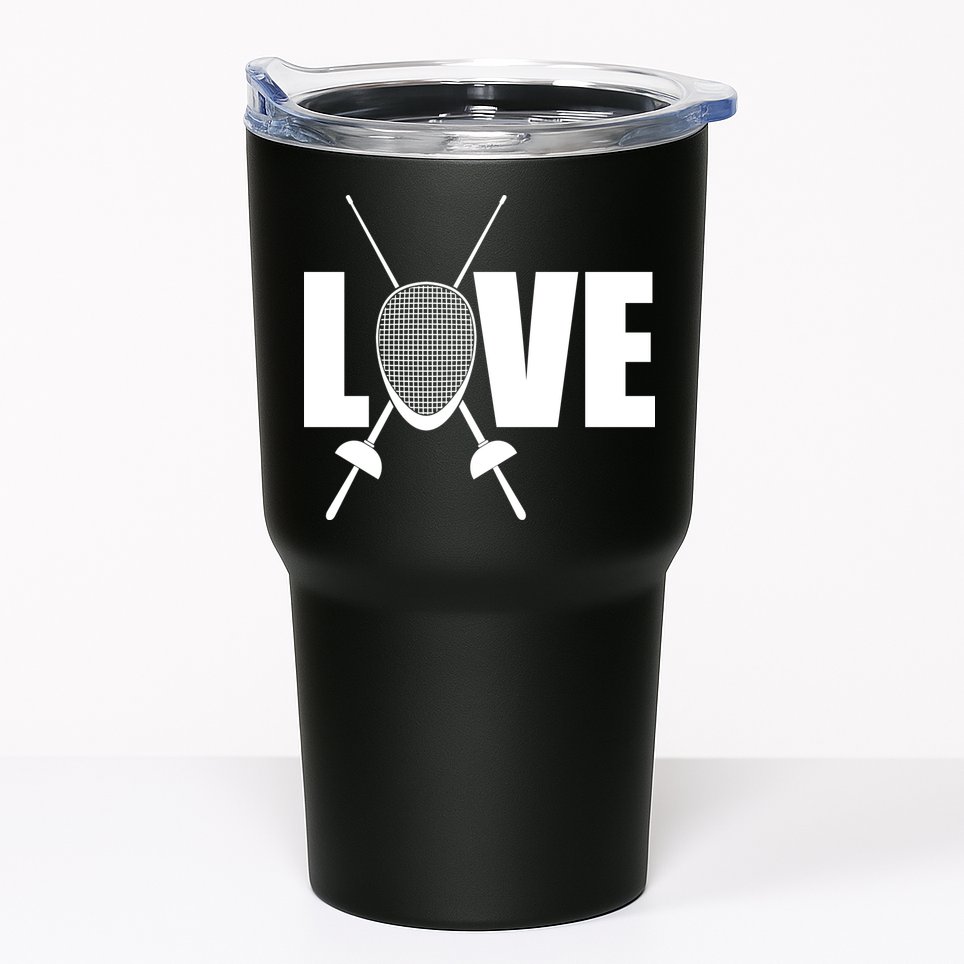 Love Fencing Sport Tumbler