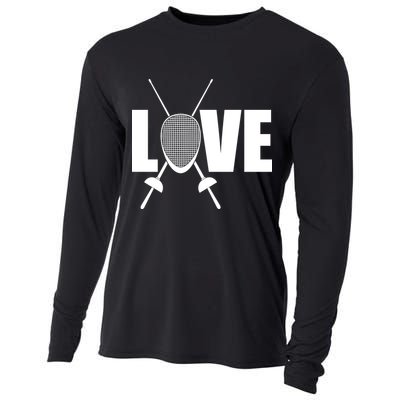 Love Fencing Sport Cooling Performance Long Sleeve Crew