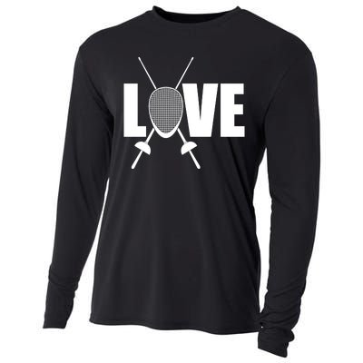 Love Fencing Sport Cooling Performance Long Sleeve Crew