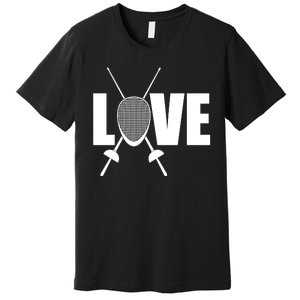 Love Fencing Sport Premium T-Shirt