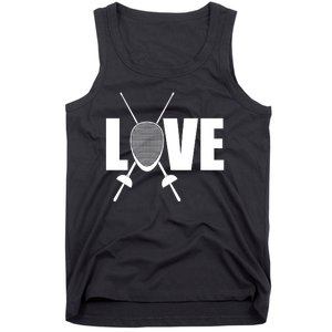 Love Fencing Sport Tank Top