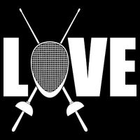 Love Fencing Sport Kids T-Shirt
