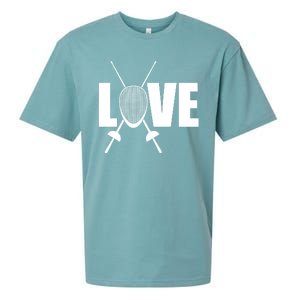 Love Fencing Sport Sueded Cloud Jersey T-Shirt