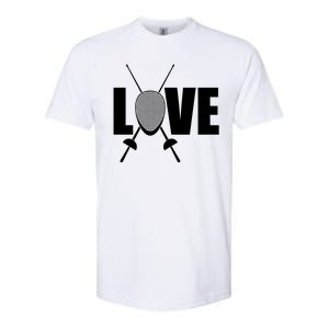 Love Fencing Sport Softstyle CVC T-Shirt