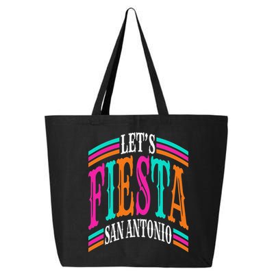 Lets Fiesta San Antonio Texas Cinco De Mayo Fiesta Squad 25L Jumbo Tote