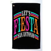 Lets Fiesta San Antonio Texas Cinco De Mayo Fiesta Squad Golf Towel