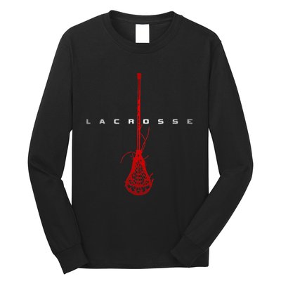 Lacrosse funny sport lover  Long Sleeve Shirt