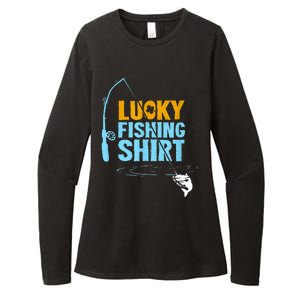 Lucky Fishing Shirt For A Fisherman Fishing Fishrod Fisherman Lucky Fishing Womens CVC Long Sleeve Shirt