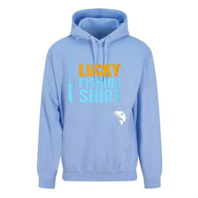 Lucky Fishing Shirt For A Fisherman Fishing Fishrod Fisherman Lucky Fishing Unisex Surf Hoodie