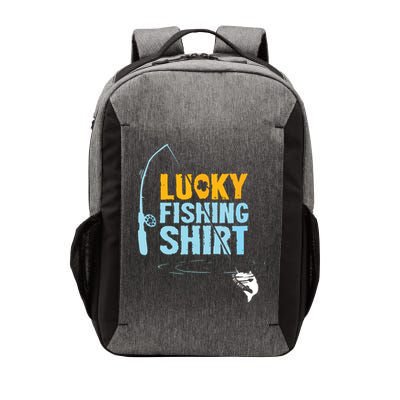 Lucky Fishing Shirts For A Fisherman Vector Backpack