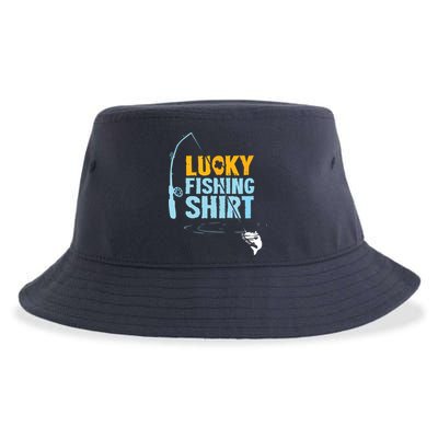 Lucky Fishing Shirts For A Fisherman Sustainable Bucket Hat