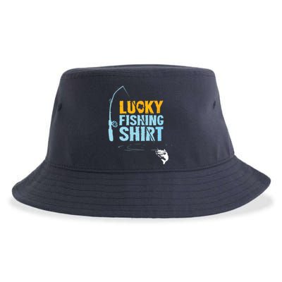 Lucky Fishing Shirts For A Fisherman Sustainable Bucket Hat