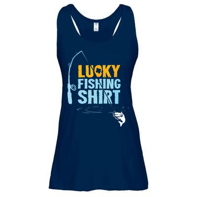 Lucky Fishing Shirts For A Fisherman Ladies Essential Flowy Tank