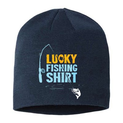 Lucky Fishing Shirts For A Fisherman Sustainable Beanie