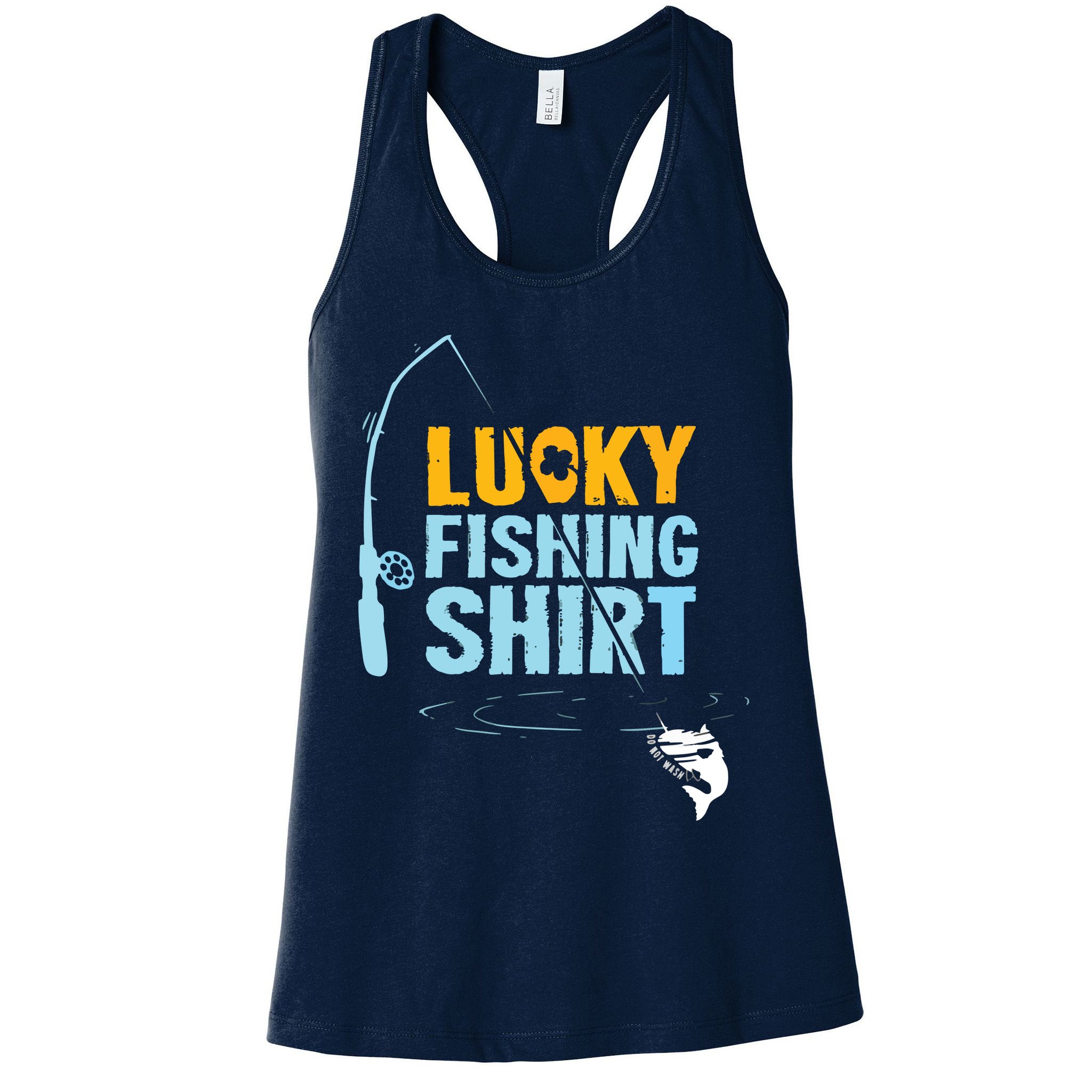 Lucky Fishing Shirts For A Fisherman Womens Tank Top