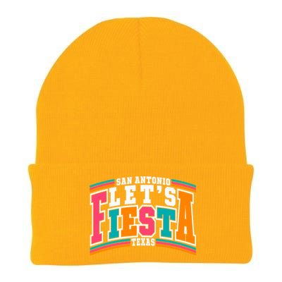 Lets Fiesta San Antonio Texas Mexican Party Knit Cap Winter Beanie