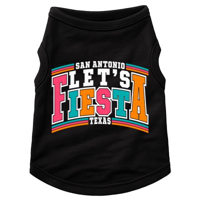 Lets Fiesta San Antonio Texas Mexican Party Doggie Tank
