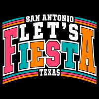 Lets Fiesta San Antonio Texas Mexican Party Drawstring Bag