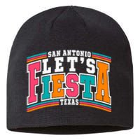 Lets Fiesta San Antonio Texas Mexican Party Sustainable Beanie