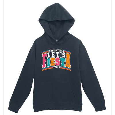 Lets Fiesta San Antonio Texas Mexican Party Urban Pullover Hoodie