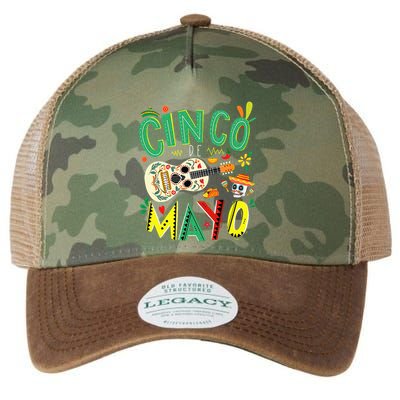 Lets Fiesta Squad 5 De Mayo Mexican Fiesta Legacy Tie Dye Trucker Hat
