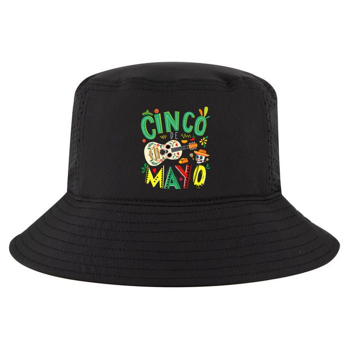 Lets Fiesta Squad 5 De Mayo Mexican Fiesta Cool Comfort Performance Bucket Hat