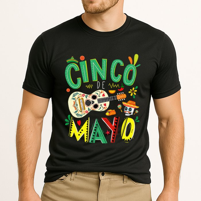 Lets Fiesta Squad 5 De Mayo Mexican Fiesta Cooling Performance Crew T-Shirt