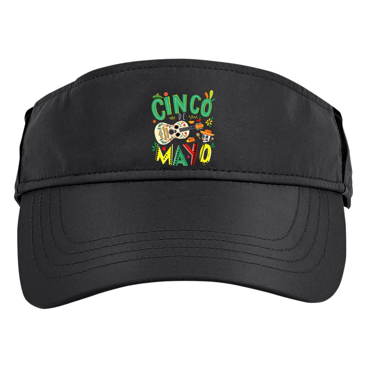 Lets Fiesta Squad 5 De Mayo Mexican Fiesta Adult Drive Performance Visor