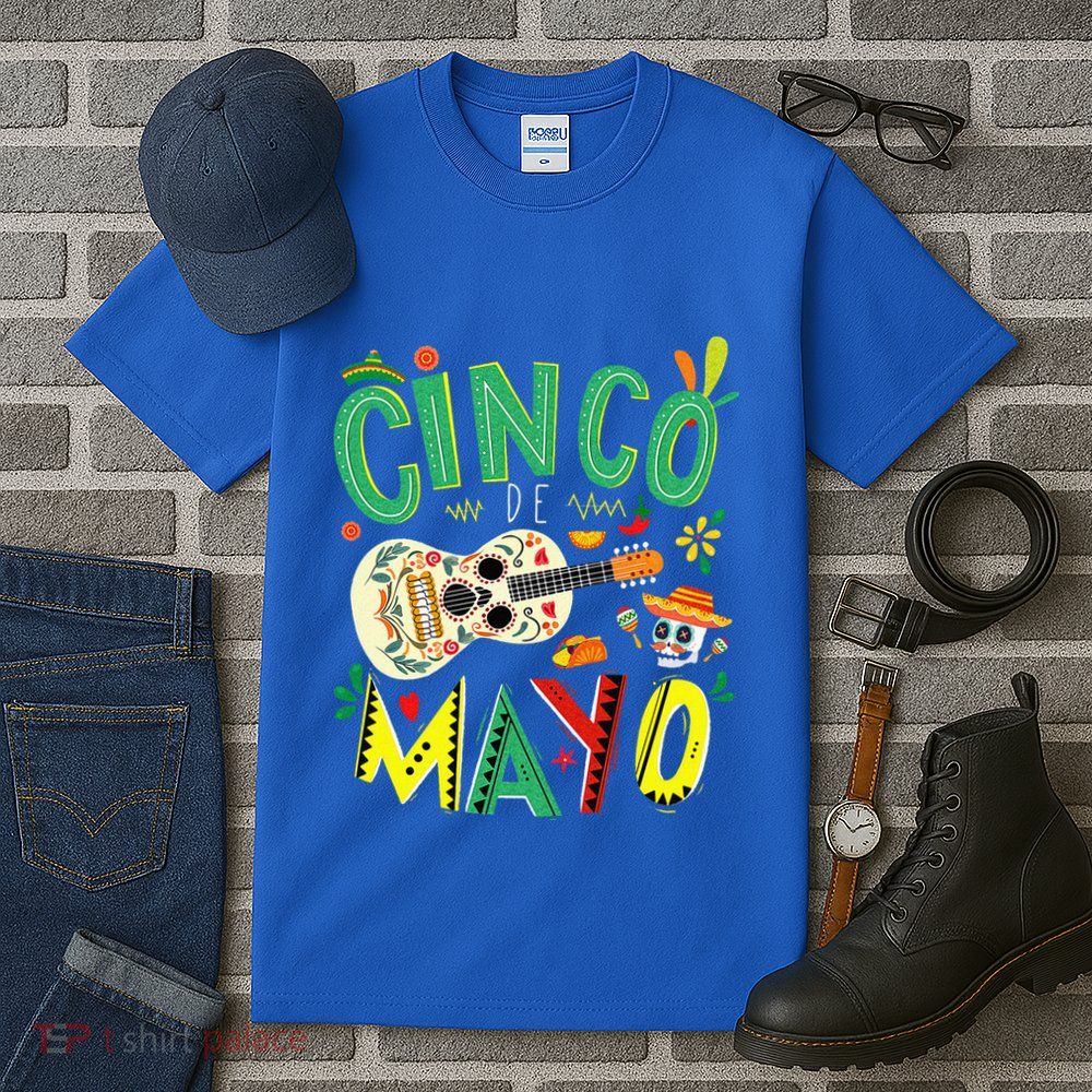 Lets Fiesta Squad 5 De Mayo Mexican Fiesta Tall T-Shirt
