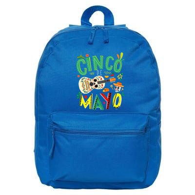 Lets Fiesta Squad 5 De Mayo Mexican Fiesta 16 in Basic Backpack