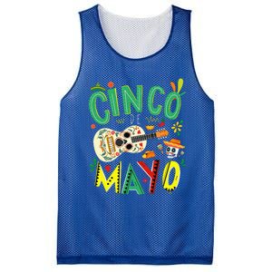 Lets Fiesta Squad 5 De Mayo Mexican Fiesta Mesh Reversible Basketball Jersey Tank